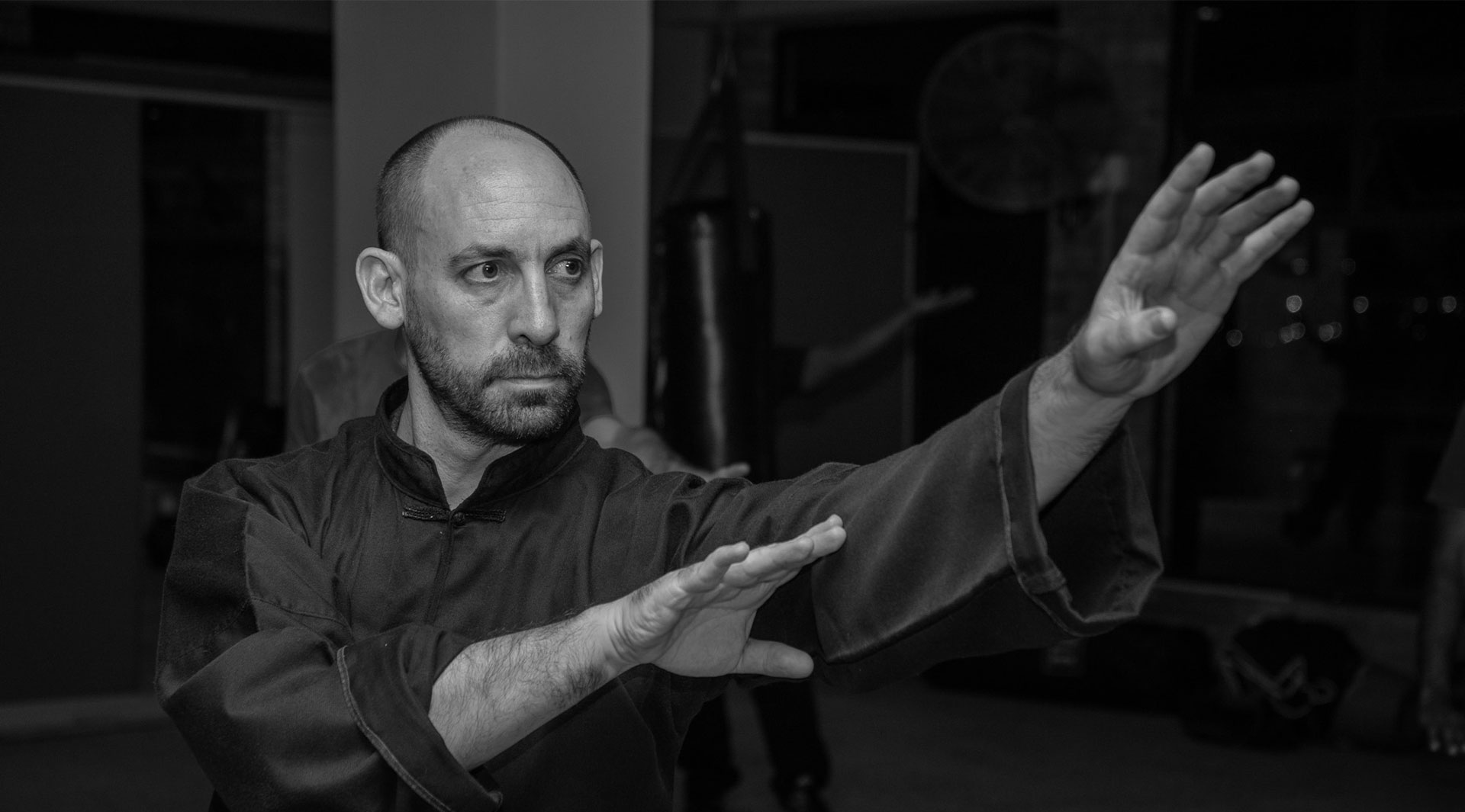 Shi Fu Ian Galvin demonstrating Tai Chi